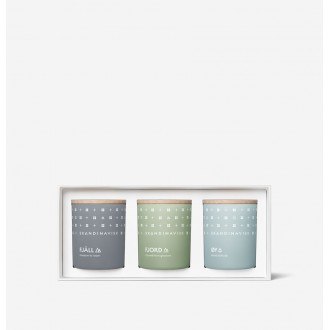 SOLD OUT EXPLORE Giftset - Mini Scented Candles - 3x65g