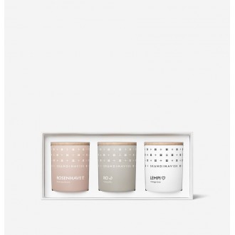 SOLD OUT SENSE Giftset - Mini Scented Candles - 3x65g