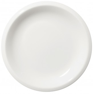 Assiette plate Raami – porcelaine blanche – Ø20 cm