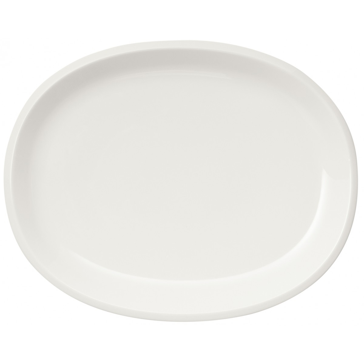 Plat Raami – porcelaine blanche – ovale