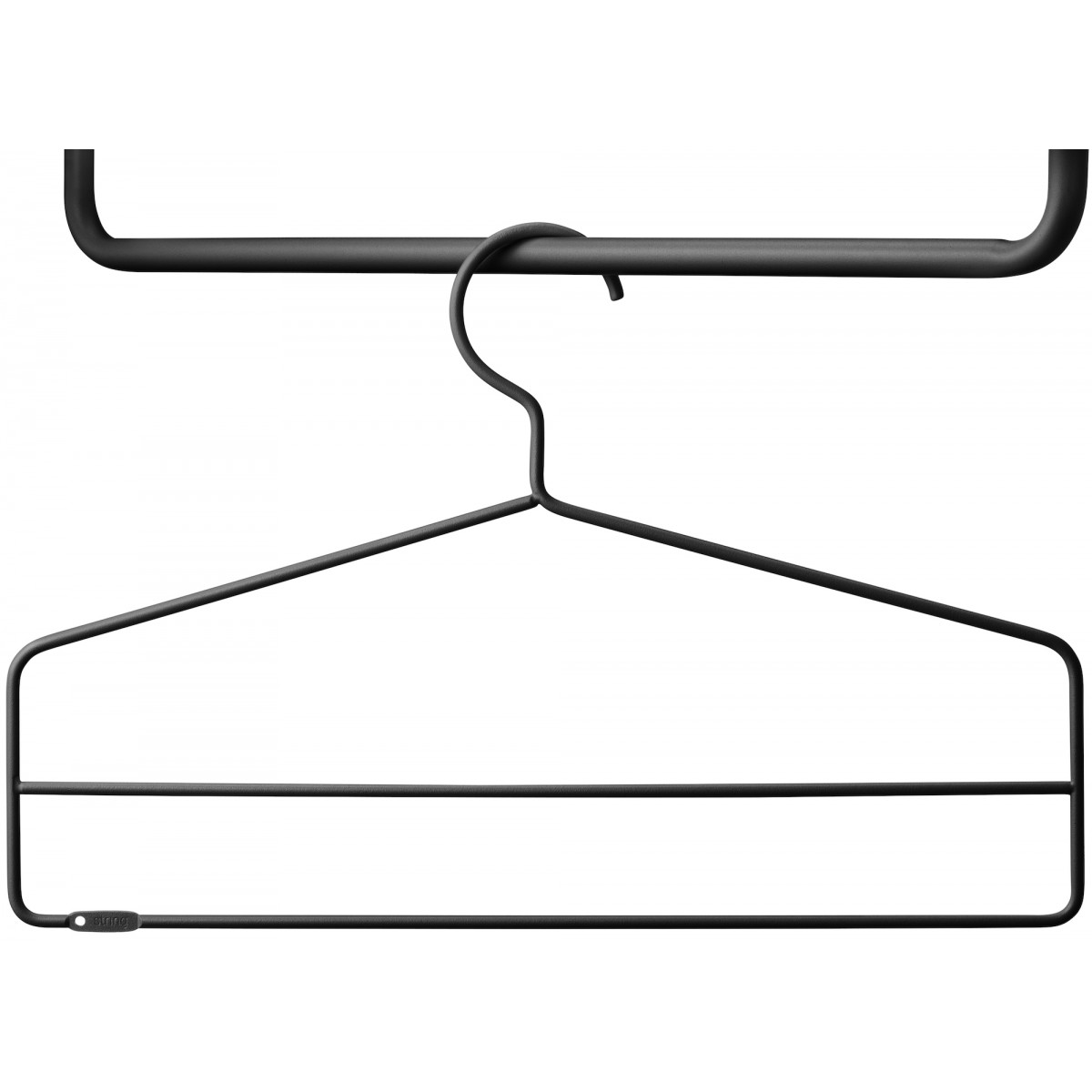 4xCoat Hangers - black