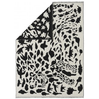 Cheetah Black & White  – Blanket 180x130cm
