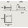 Module 35 – 92 x 100 cm – EDGE V2 (fauteuil)