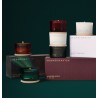 Coffret cadeaux WHITE CHRISTMAS - mini bougies parfumées - 2x90g