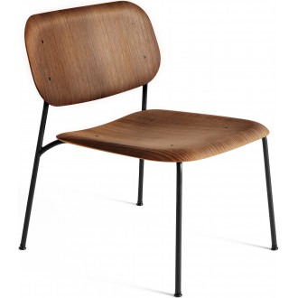 Smoked oak – Soft Edge 100 lounge chair