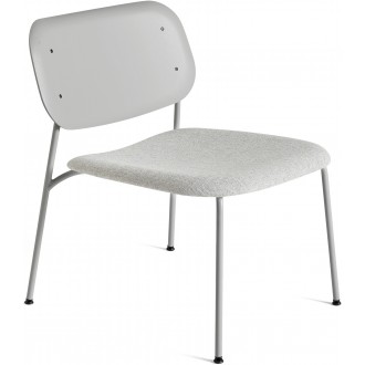 Soft grey / Hallingdal 116 / Soft grey – Soft Edge 100 lounge chair