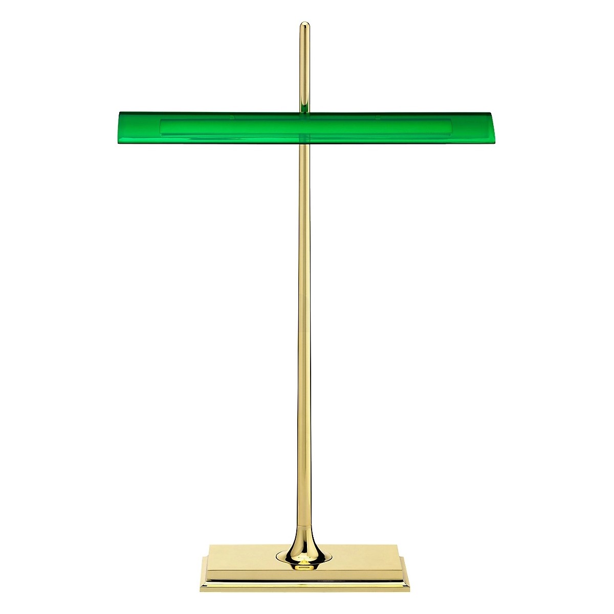 Brass / Green – Table lamp Goldman