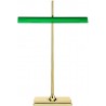 Brass / Green – Table lamp Goldman