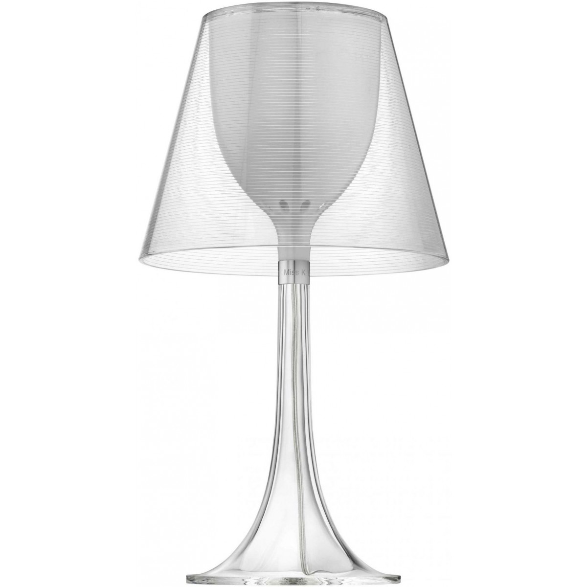Miss K table lamp - transparent
