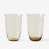 2 Glasses Collect 400ml Amber – SC61 - OFFER