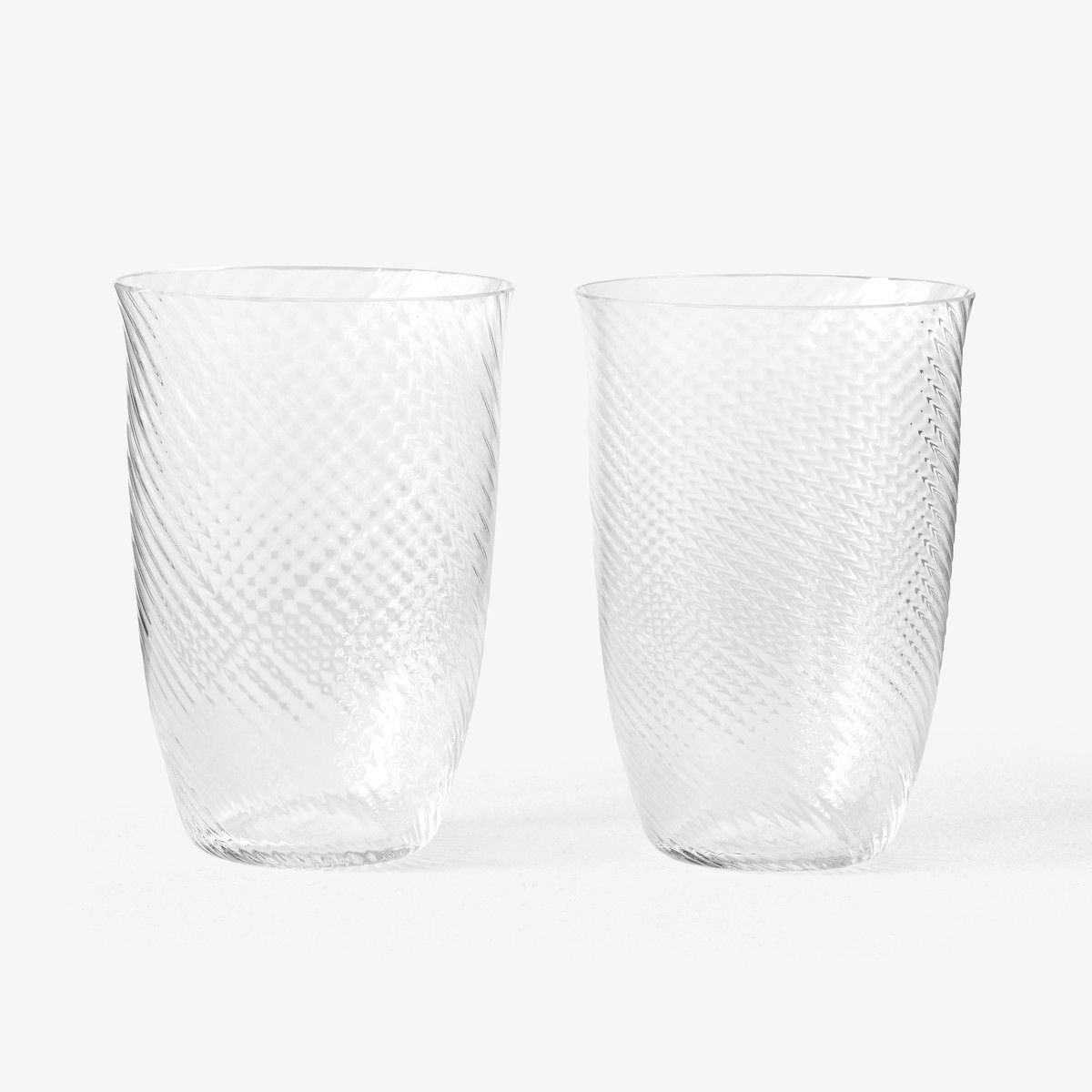 2 Glasses Collect 400ml Clear – SC61 - OFFER