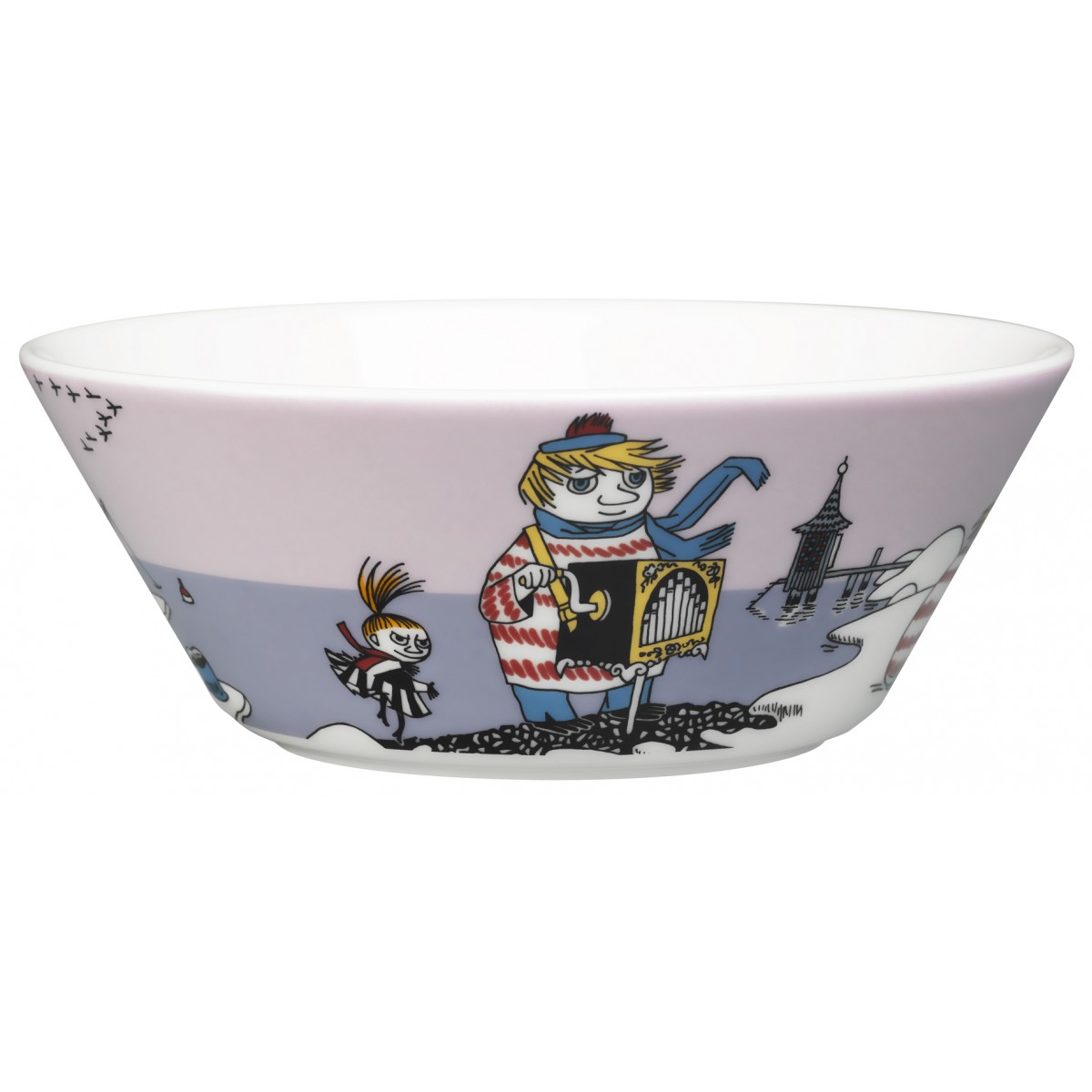 Tooticky violet - Moomin bowl