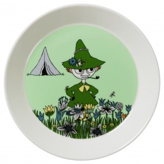 Snufkin green - Moomin plate