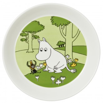 Moomintroll grassgreen - assiette Moomin