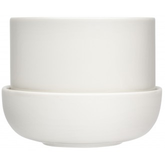 H17 x Ø13 cm Blanc  – Pot Nappula