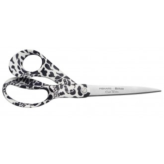 SOLD OUT - Cheetah black & white scissors universal right-hander – 21 cm