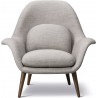 SOLD OUT Ruskin 10 + smoked oak - Swoon lounge chair