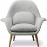 SOLD OUT Hallingdal 116 + lacquered oak - Swoon lounge chair