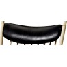 Max black leather – Neck cushion – J16 rocking chair