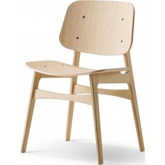 lacquered oak - 3050 Søborg chair