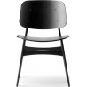 black lacquered oak - 3050 Søborg chair*