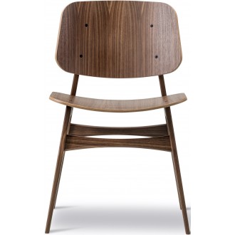 lacquered walnut - Sobørg chair 3050