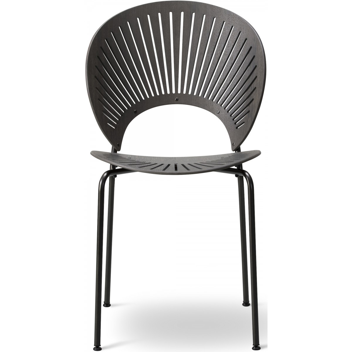 chêne teinté gris / gris silex - chaise Trinidad 3398