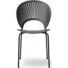 chêne teinté gris / gris silex - chaise Trinidad 3398