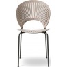 ÉPUISÉ chêne teinté gris clair / gris silex - chaise Trinidad