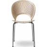 SOLD OUT Lacquered beech / chrome - Trinidad chair