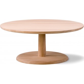 Light oiled oak – Ø90 x H38 cm – Pon table 1295