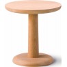 chêne huilé clair – Ø35 x H36 cm – Table Pon 1280