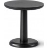 chêne peint en noir – Ø35 x H36 cm – Table Pon 1280