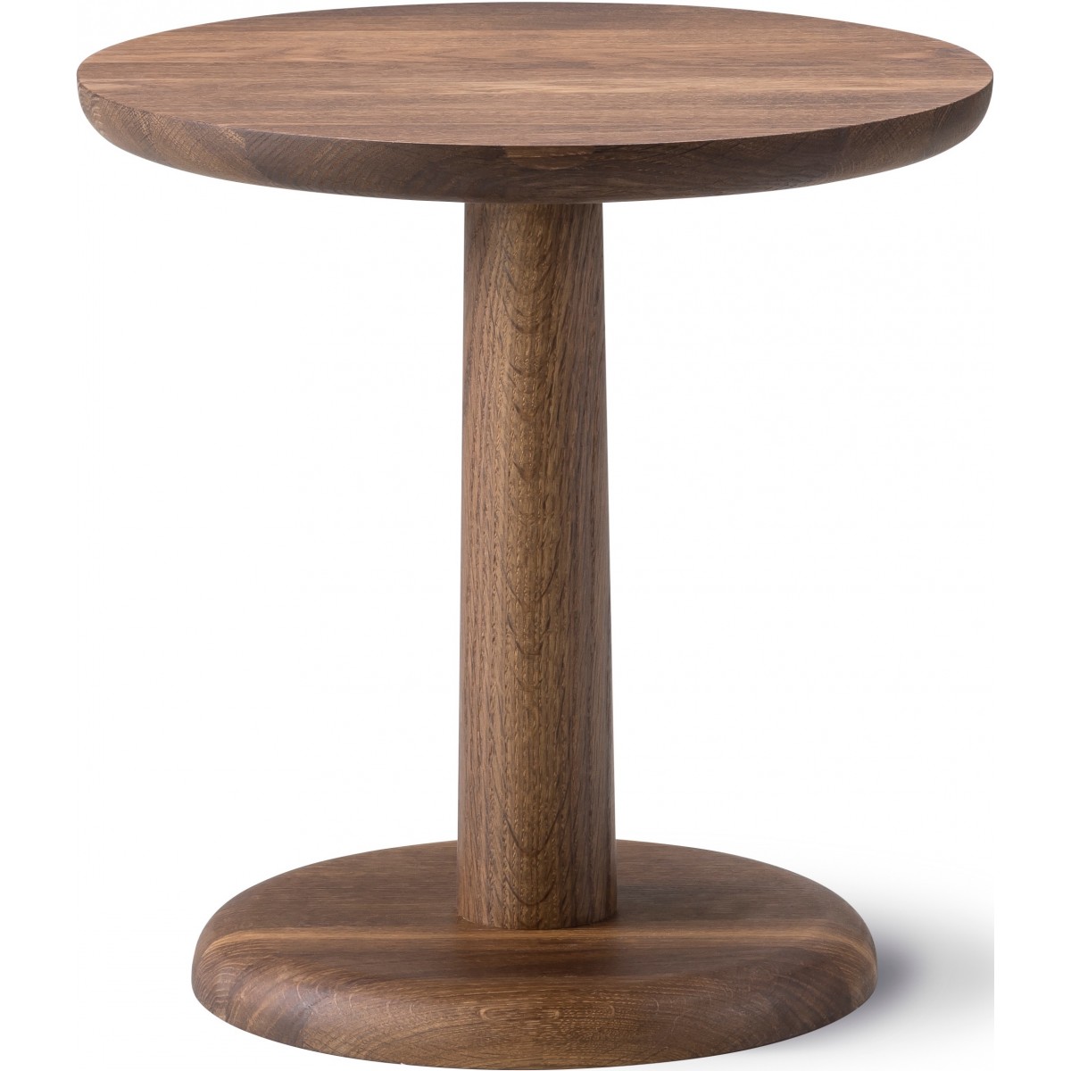 Chêne fumé huilé – Ø40 x H41 cm – Table Pon 1285
