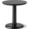 Chêne peint en noir – Ø40 x H41 cm – Table Pon 1285