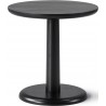 Chêne peint en noir – Ø45 x H46 cm – Table Pon 1290