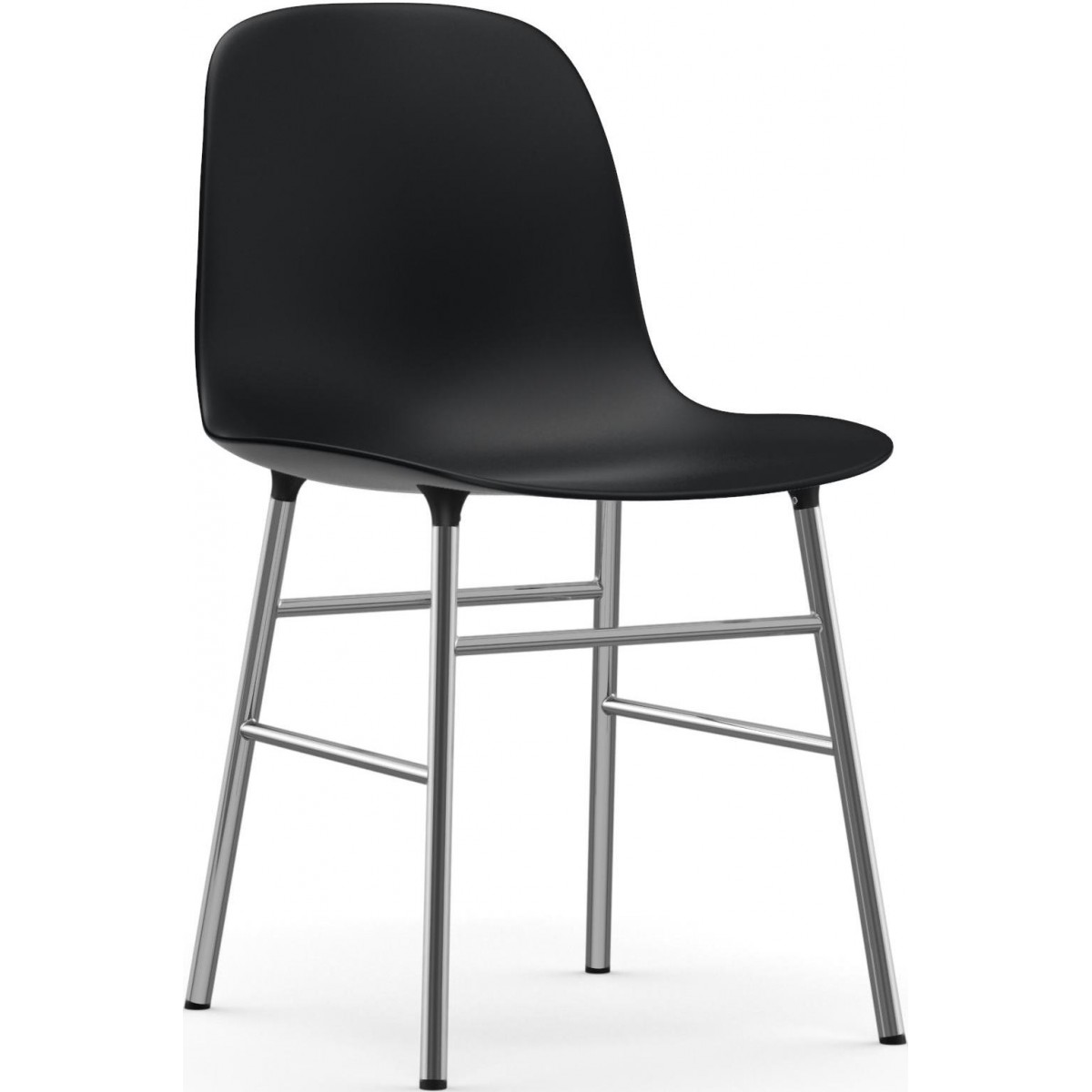 noir / chrome – Chaise Form