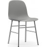 grey / chrome – Form Chair