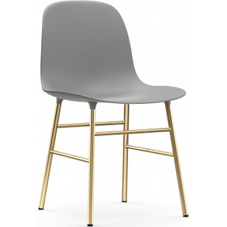 grey / brass – Form Chair