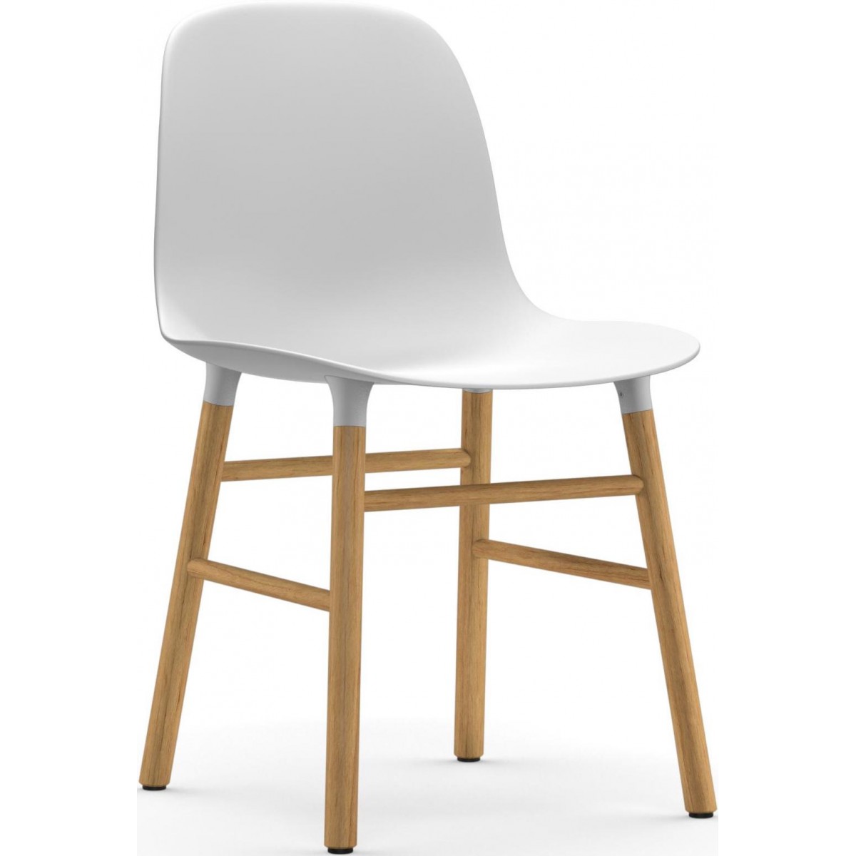 Blanc / Chêne – Chaise Form