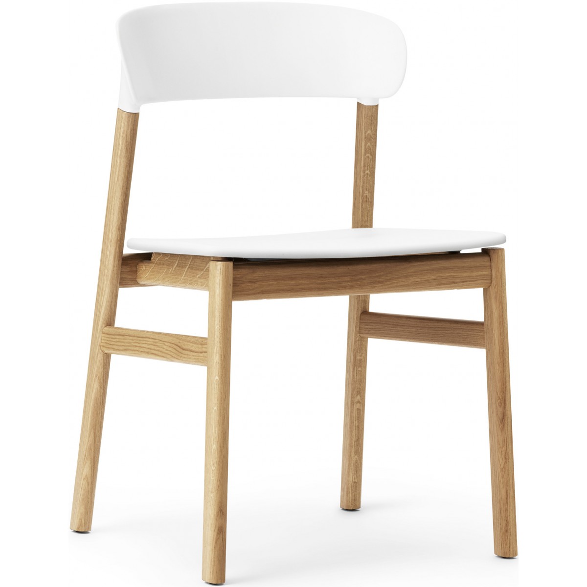 white/oak - Herit chair