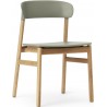 dusty green / oak - Herit chair