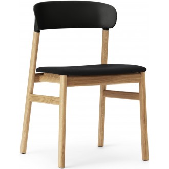 Synergy black / oak - Herit chair