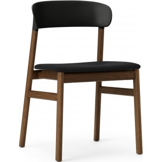 Synergy black / smoked oak - Herit chair