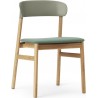 Synergy Dusty green / oak - Herit chair