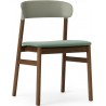 Synergy Dusty green / smoked oak - Herit chair