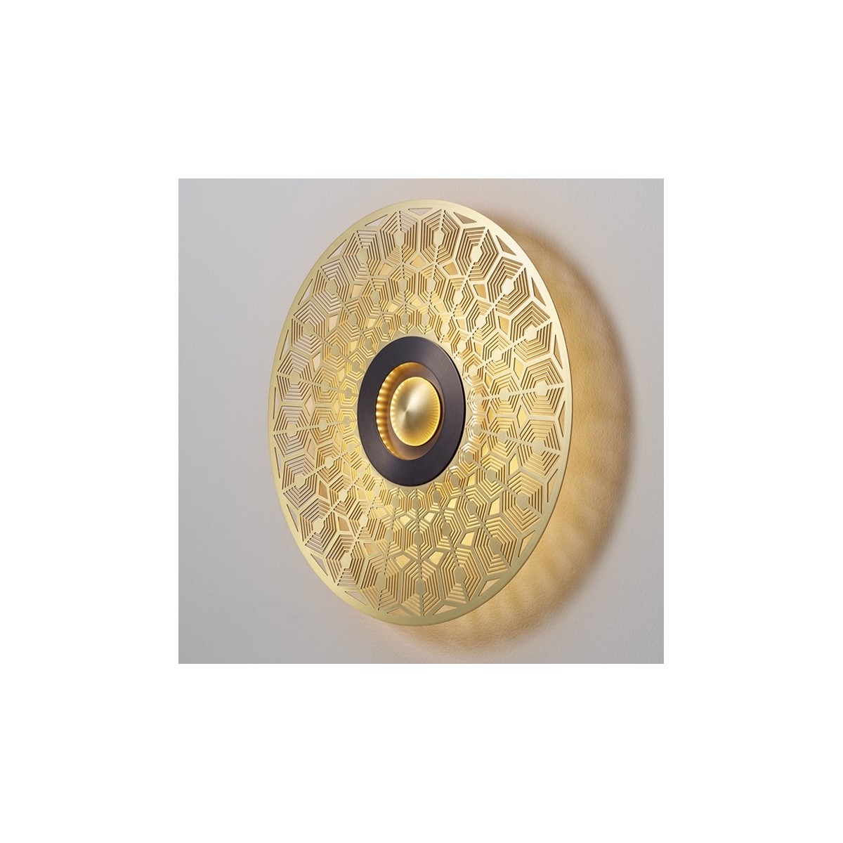 Ø44cm - brass / graphite - Earth Turtle - wall / ceiling lamp - OFFER