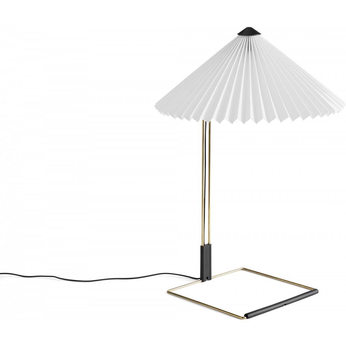 Lampe de table Matin – Ø38 x H52 cm – Blanc
