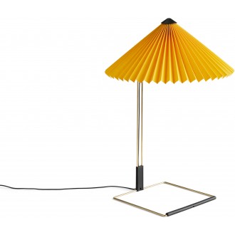 Lampe de table Matin – Ø38 x H52 cm – Jaune