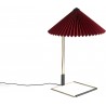 Lampe de table Matin – Ø38 x H52 cm – Rouge Oxyde